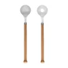 Couverts à salade Nature, lot de 2, Chêne