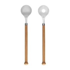 Couverts à salade Nature, lot de 2, Chêne