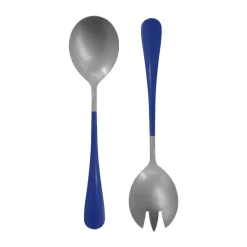 Couverts à salade Nicolas Vahé, 2 pièces, Bleu