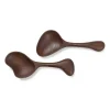 Couverts à salade Os 2 pièces, Dark brown