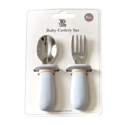 Couverts Baby, 2 pièces, Glacier grey