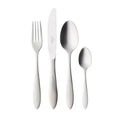 Couverts brossés Arthur 24 pièces, acier inoxydable