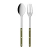 Couverts de service Bistrot Solid, 2 pièces, Green fern