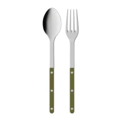 Couverts de service Bistrot Solid, 2 pièces, Green fern