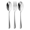 Couverts de service Kingham Bright 3 pièces, Acier inoxydable