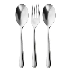 Couverts de service Kingham Bright 3 pièces, Acier inoxydable
