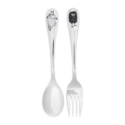 Couverts enfant Moomins 2 pièces, moomin le troll et pousse malin