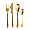 Couverts pour enfants Aida 4 pièces, Gold