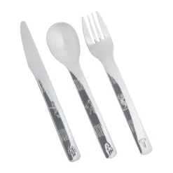 Couverts pour enfants Lupo Emil, 9 pièces, Argent
