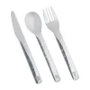 Couverts pour enfants Lupo Pippi, 9 pièces, Argent