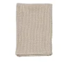 Couverture en coton Basket 130x180 cm, Beige