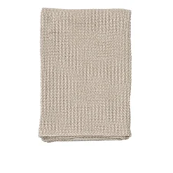 Couverture en coton Basket 130x180 cm, Beige