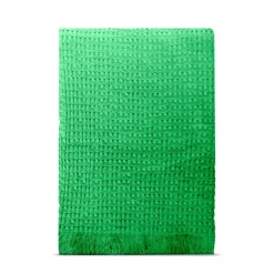 Couverture en coton Stockholm 130x180 cm, Racing green