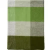 Couverture en laine Block 130x180 cm, Green