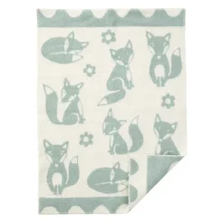 Couverture enfant Fox, bleu clair