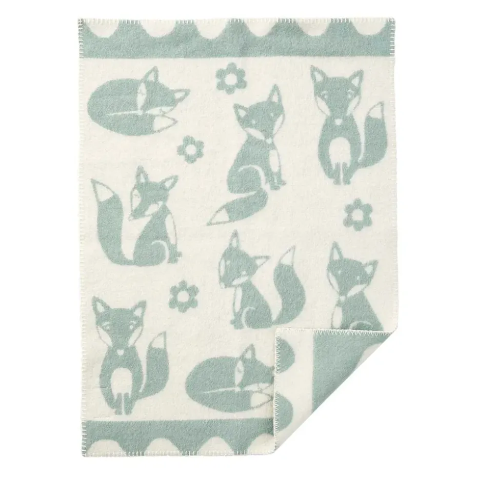 Couverture enfant Fox, bleu clair