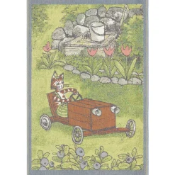 Couverture enfant Pettson & Findus, Lådbil