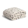 Couverture matelassée Blueberry Muslin, 100x140 cm