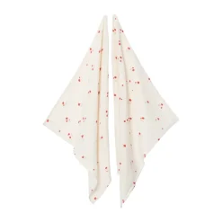 Couverture Poppy Muslin, 2 pièces, 60x60 cm