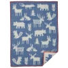 Couverture pour enfant Forest, bleu