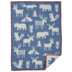 Couverture pour enfant Forest, bleu