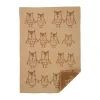 Couverture pour enfant Hand in Hand 65x90 cm, Taupe