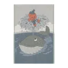 Couverture pour enfants Skattsökarfärden 72x105 cm, Bleu