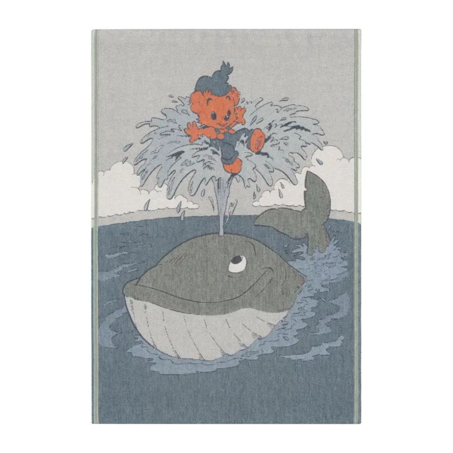Couverture pour enfants Skattsökarfärden 72x105 cm, Bleu