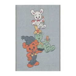Couverture pour enfants Vänner 72x105 cm, Bleu