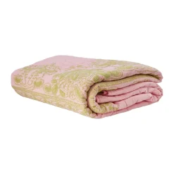 Couvre-lit matelassé Rice 225x225 cm, Soft pink