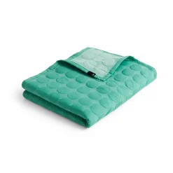 Couvre-lit Mega Dot organic 195x245 cm, Sea green