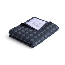 Couvre-lit Mega Dot organic 195x245 cm, Midnight blue