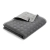 Couvre-lit Mega Dot organic 235x245 cm, Dark grey