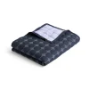 Couvre-lit Mega Dot organic 235x245 cm, Midnight blue
