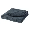 Couvre-lit Moss 160x260 cm, storm blue (bleu)