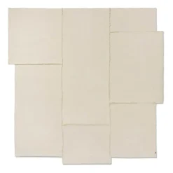 Couvre-lit Offset 264x272 cm, Off-white