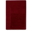 Couvre-lit Quilted Cotton Velvet Star 160x240 cm, Rouge