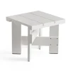 Crate Low Table 45x45x40 cm pin laqué, White