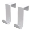 Crochet en J simple Bosign Lot de 2, Blanc