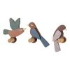Crochet Lewi 3 pièces, Oiseaux