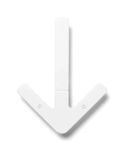 Crochet mural Arrow, blanc