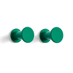 Crochets Bolt Ø2,8 cm, lot de 2, Green