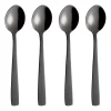Cuillère à café Raw, lot de 4, Noir