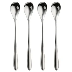 Cuillère à latte Bourton Bright 4 pièces, Acier inoxydable