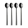 Cuillère à latte Raw Lot de 4, Black
