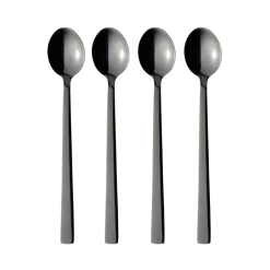 Cuillère à latte Raw Lot de 4, Black