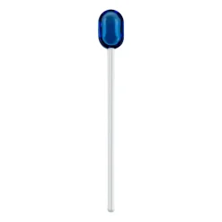 Cuillère à latte verre Muurla 15,5 cm, Blue-clear