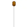 Cuillère à latte verre Muurla 15,5 cm, Yellow-clear