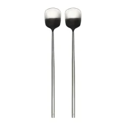 Cuillère à longdrink Ernst, lot de 2, Acier inoxydable