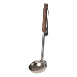 Cuillère à sauce avec manche en bois Ernst, Marron foncé